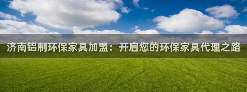 杏耀官网登陆：济南铝制环保家具加盟：开启您的环保家具代理之路